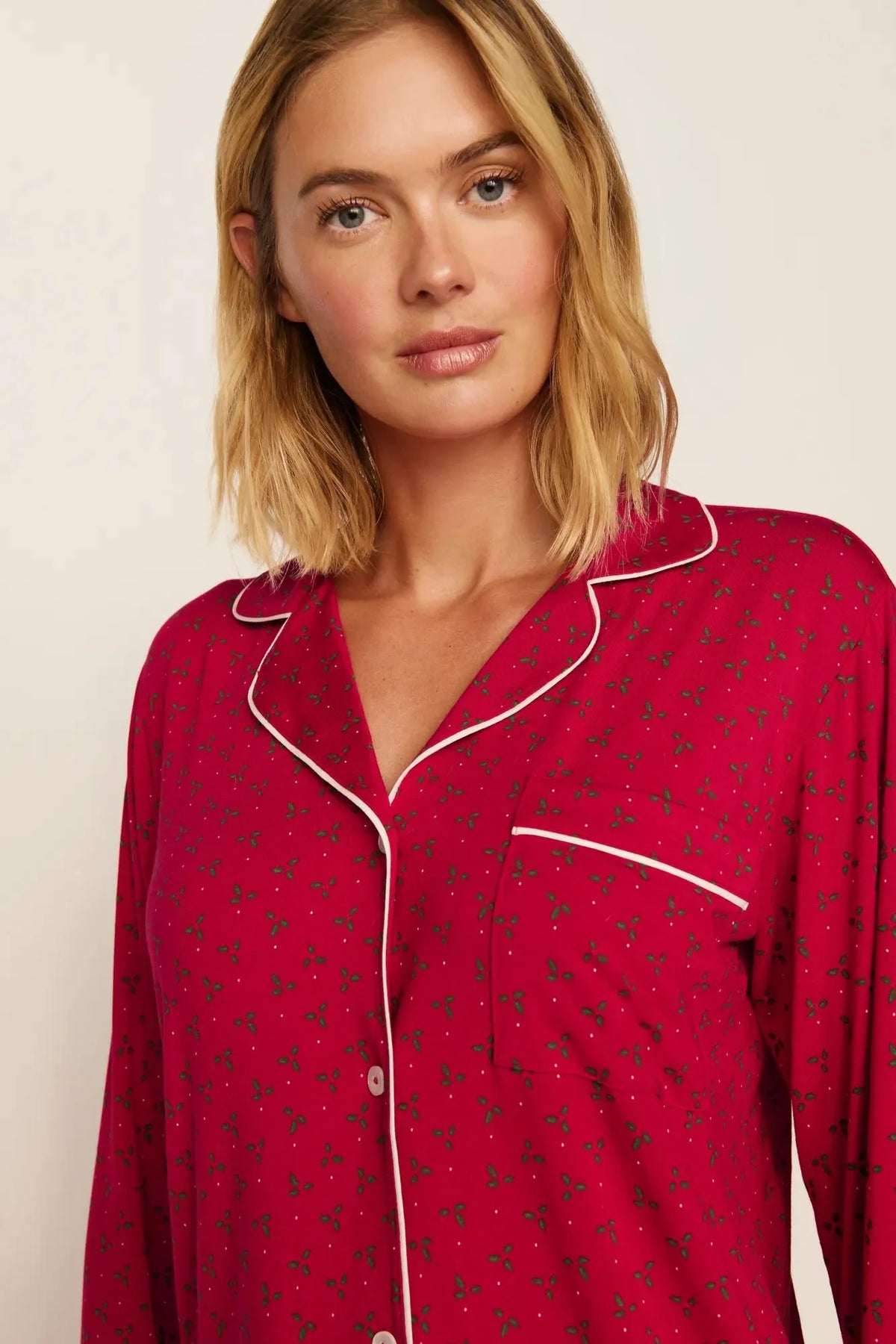 EBERJEY - GISELE PRINTED LONG PJ SET