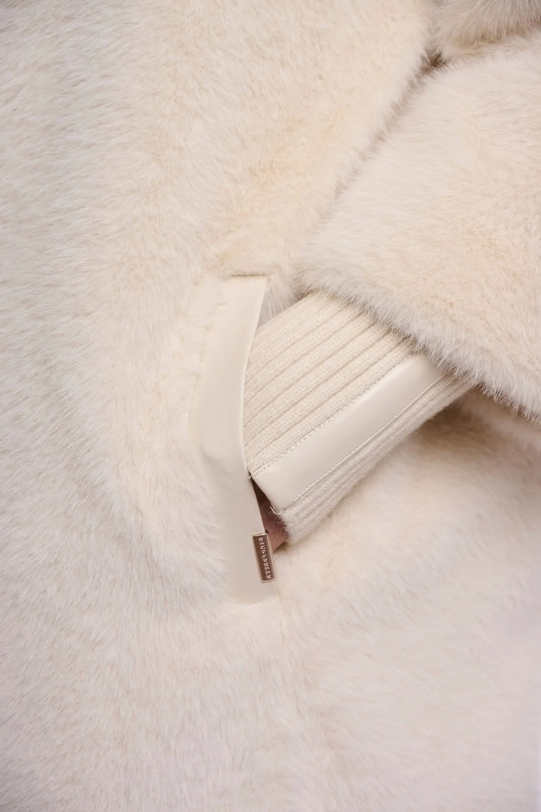 RINO & PELLE - MEDIUM LENGTH JACKET WITH RIB CUFFS