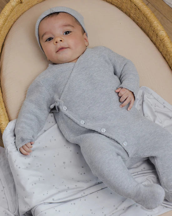 QUINCY MAE - WRAP KNIT FOOTIE