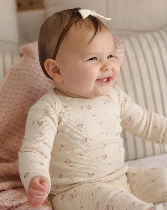 QUINCY MAE - RIBBED TEE + LEGGING SET