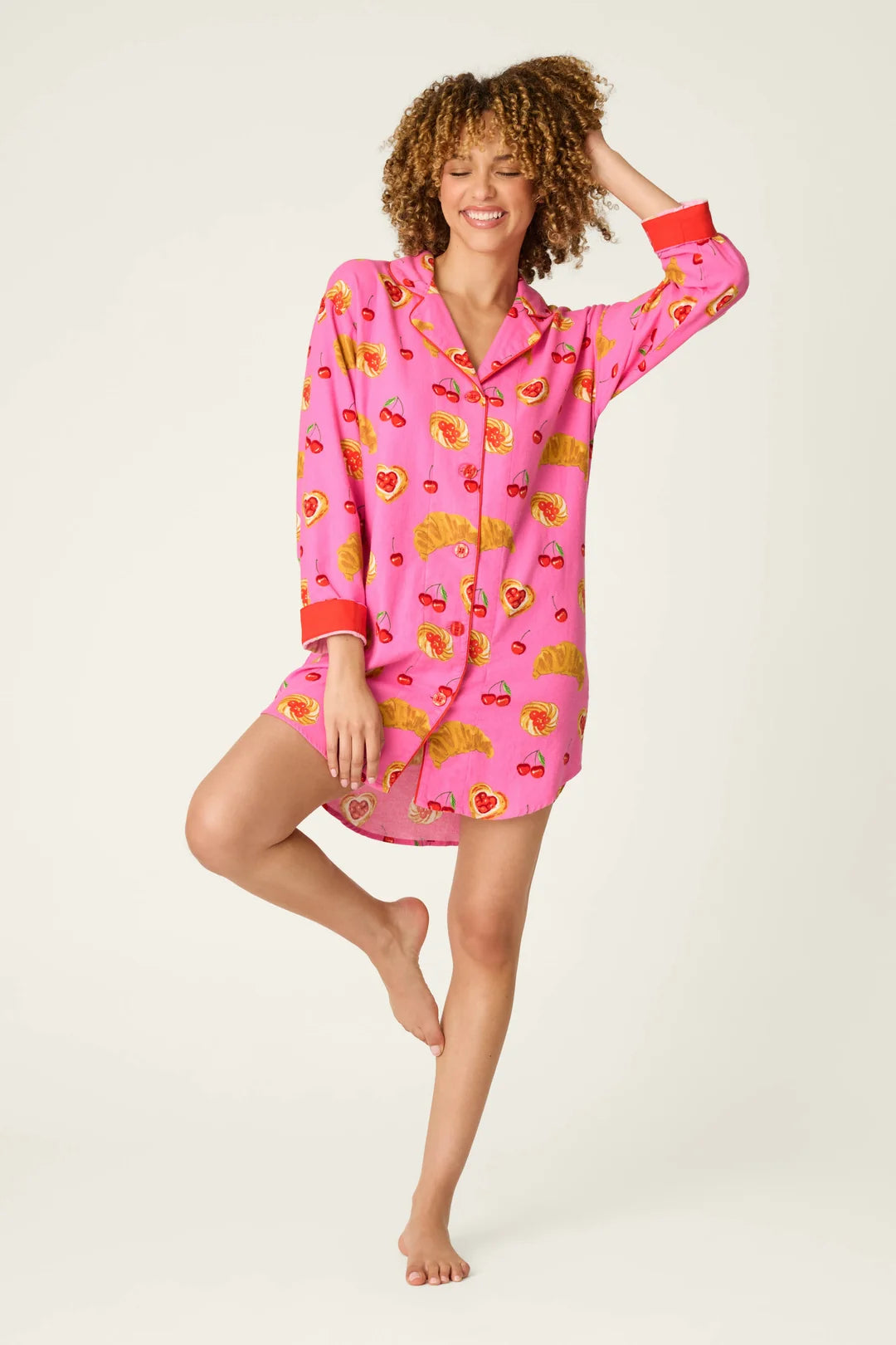 PJ SALVAGE - FLANNELS - THE SEPERATES NIGHTSHIRT
