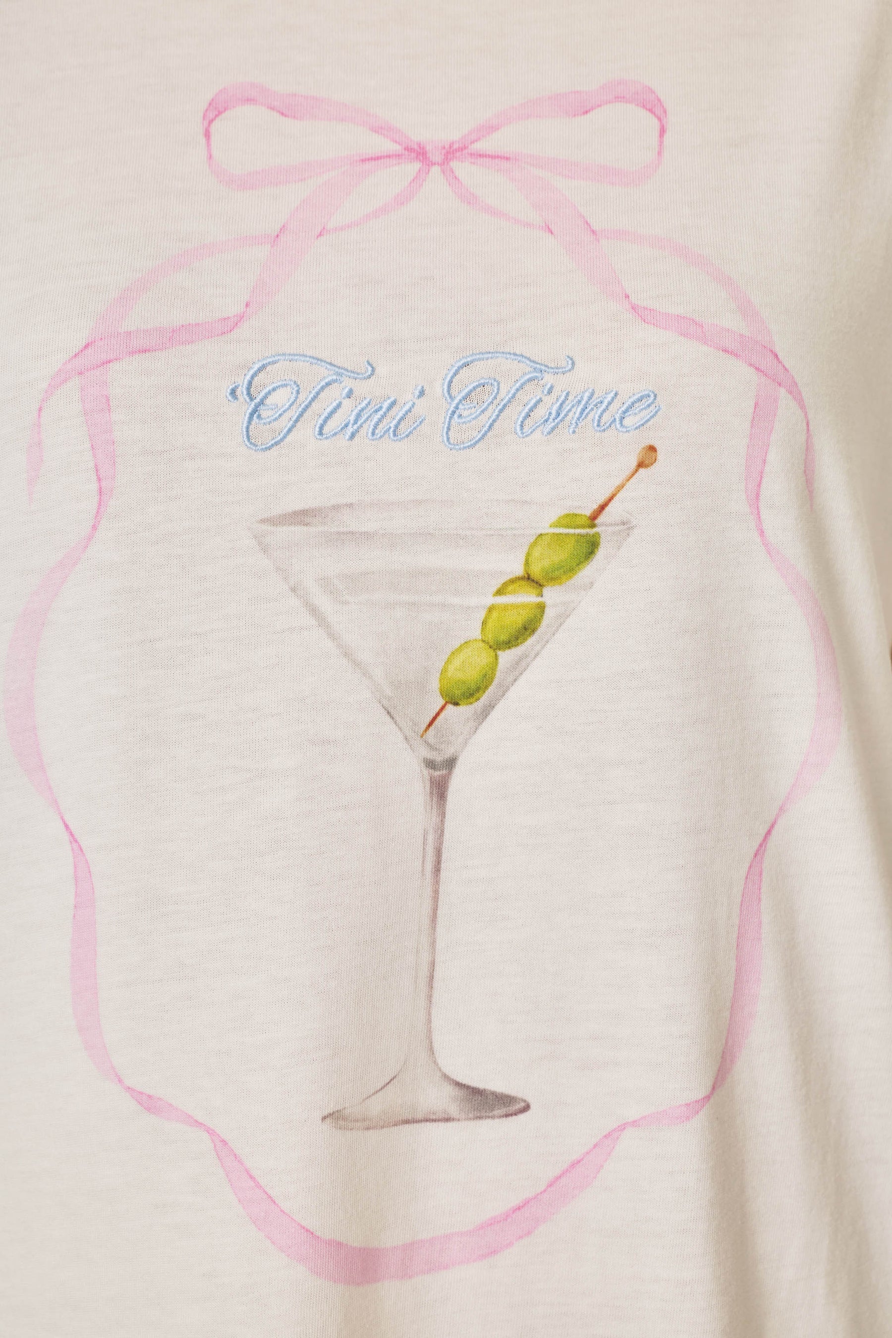 PJ SALVAGE - OLIVE YOU NIGHT SHIRT CREW