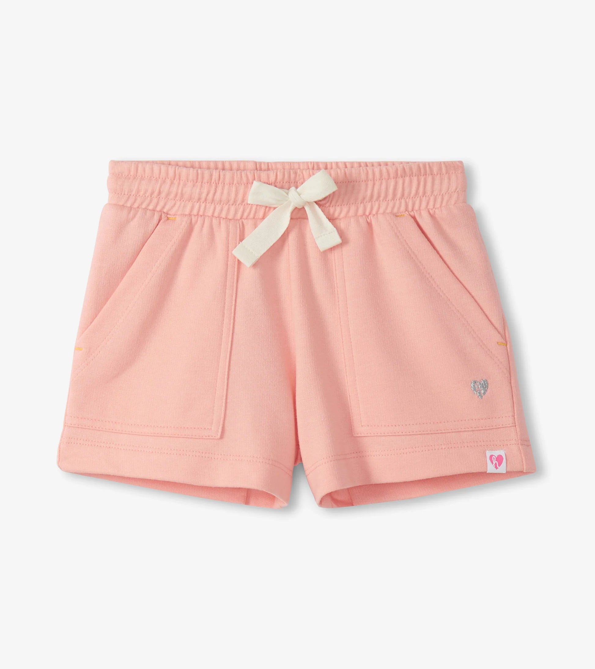 HATLEY - KIDS APRICOT BLUSH EASY BASIC SHORTS