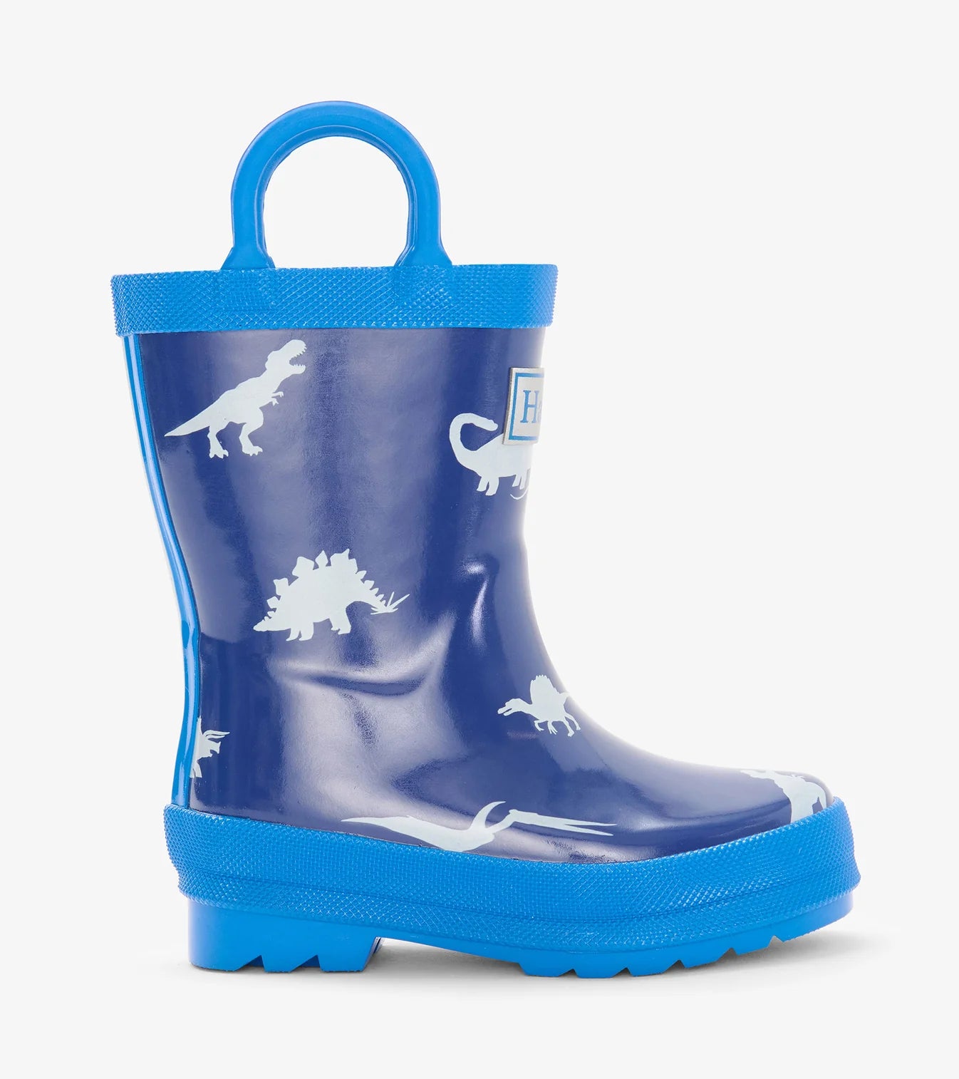 HATLEY - KIDS LITTLE DINOS RAIN BOOTS WITH HANDLES