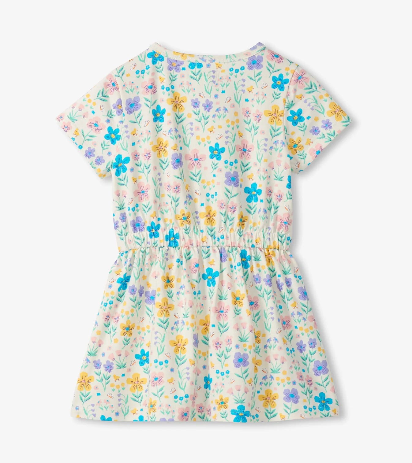 HATLEY - KIDS LITTLE GARDEN CHICKS SHORT SLEEVE DRESS