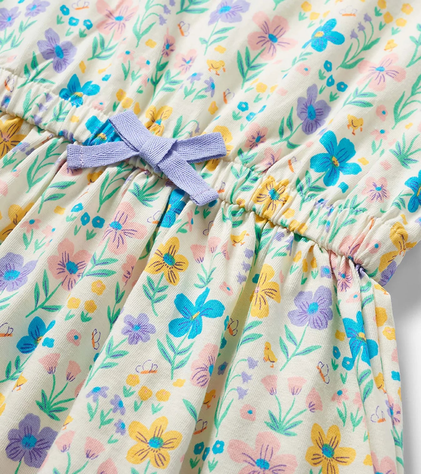 HATLEY - KIDS LITTLE GARDEN CHICKS SHORT SLEEVE DRESS