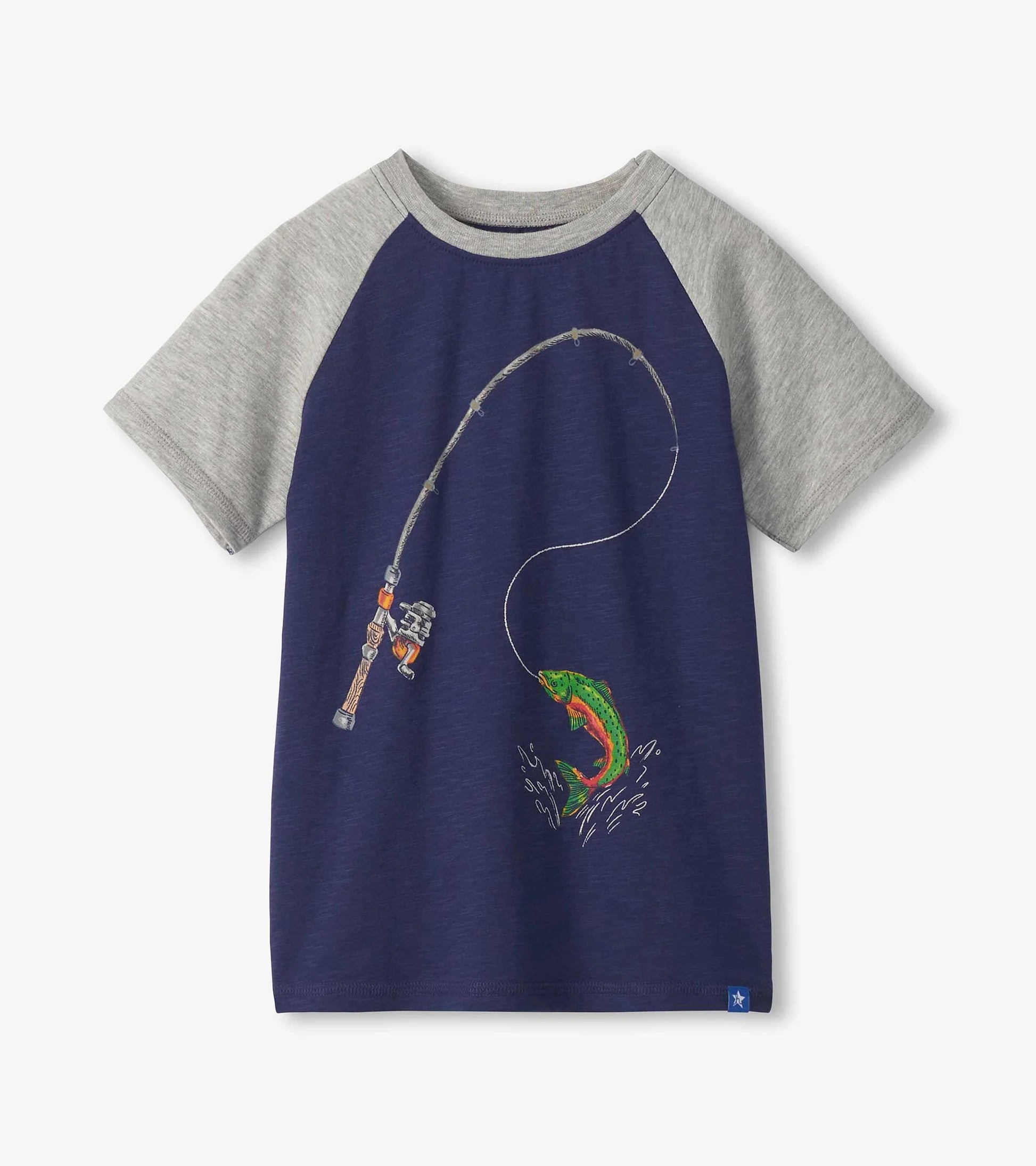 HATLEY - KIDS BIG CATCH RAGLAN TEE