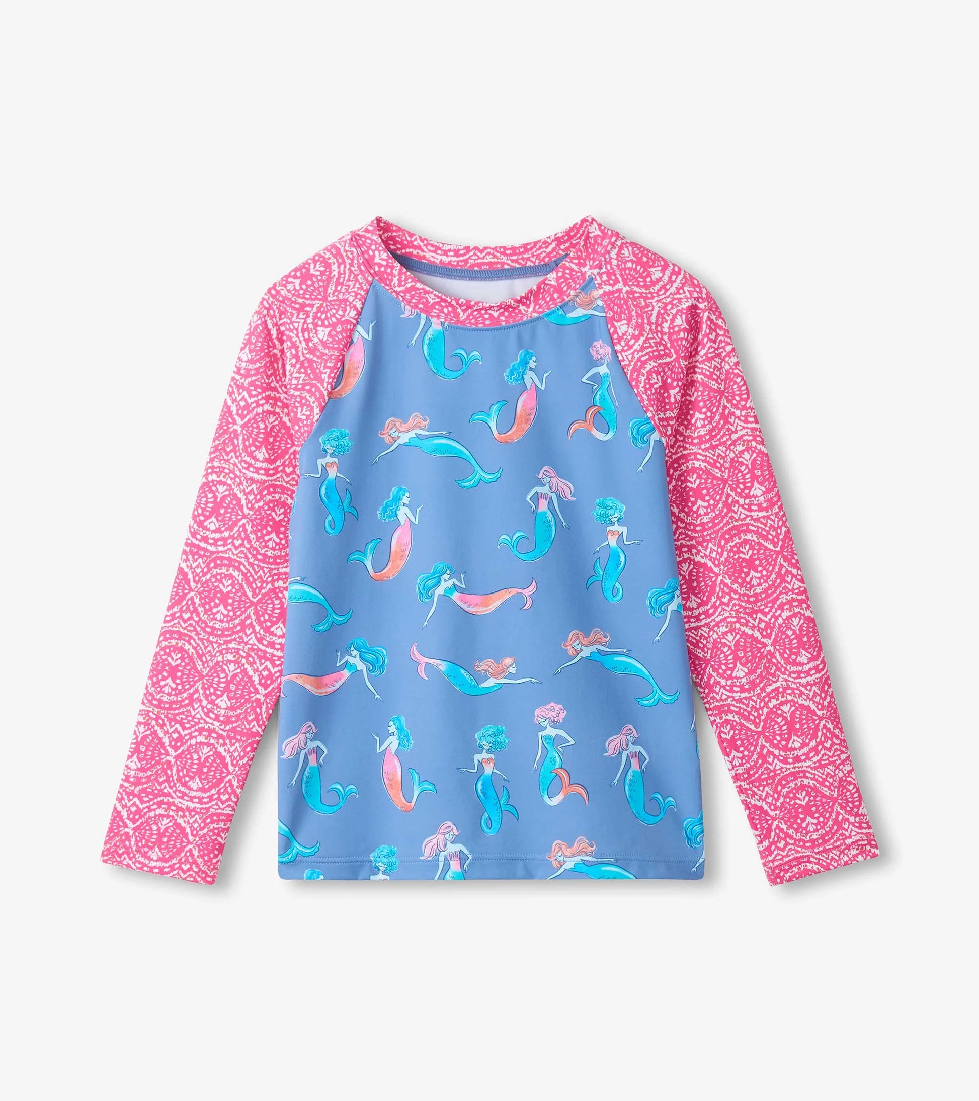 HATLEY - KIDS SALTY MERMAIDS LONG SLEEVE RASHGUARD