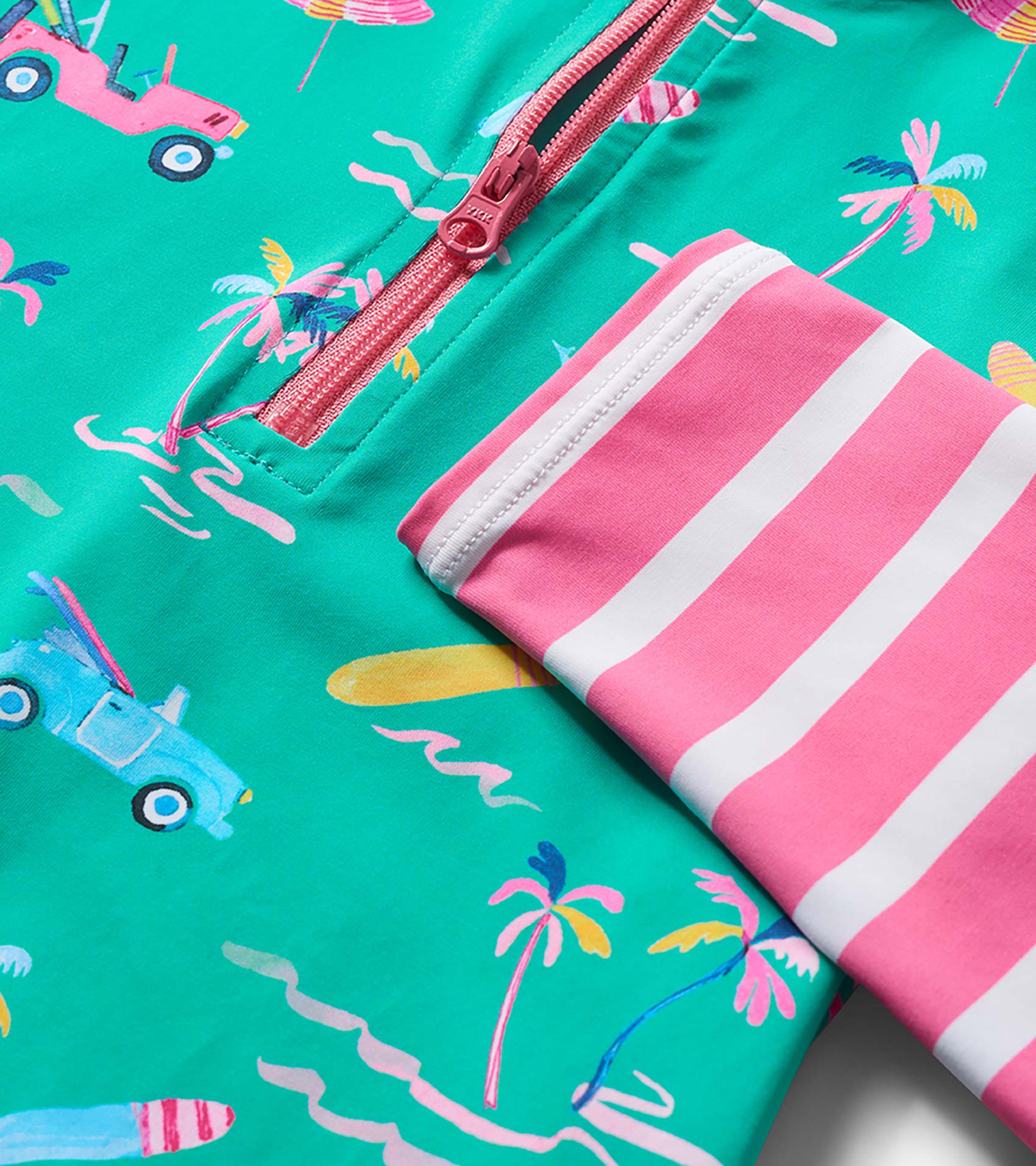 HATLEY - KIDS TROPICAL ESCAPE RASHGUARD SET