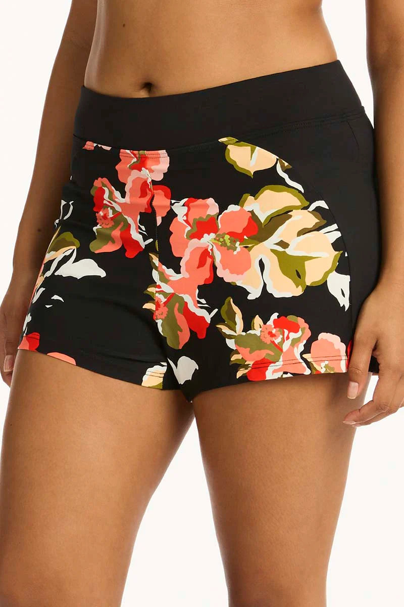 SEA LEVEL- WOMEN'S JUNIPER SWIM SHORT BOTTOM