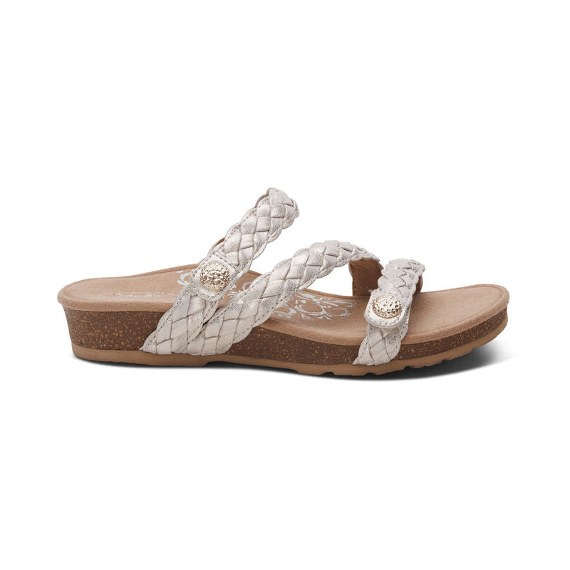 AETREX- WOMEN'S JOSIE BRAIDED SLIDE
