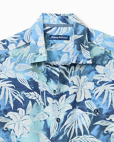 TOMMY BAHAMA - MEN'S SAND LINEN SUNSET OMBRE SHIRT