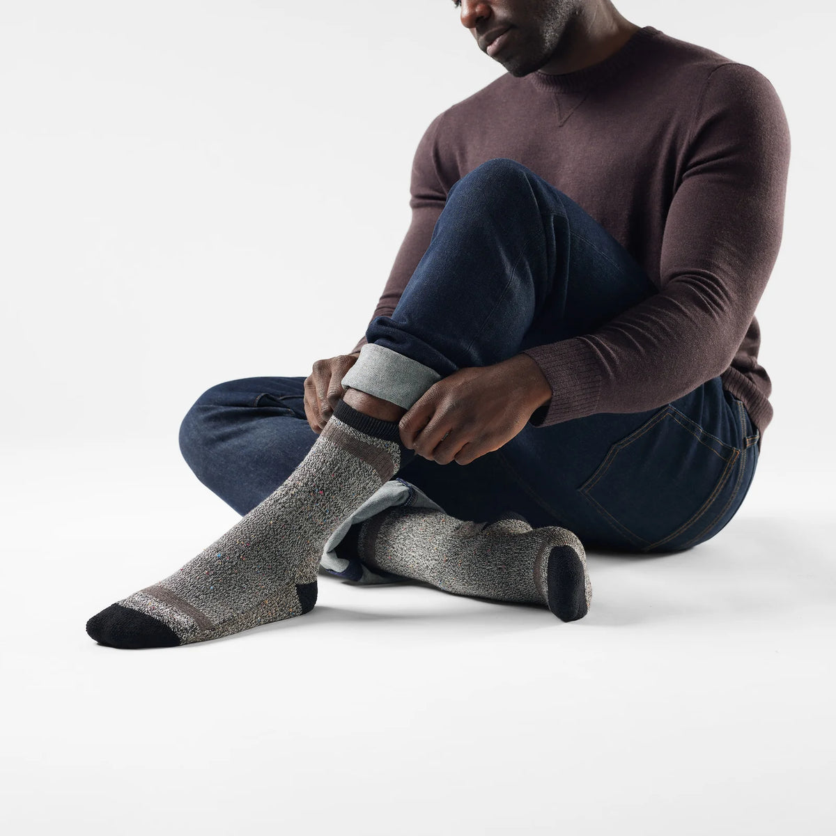 SMARTWOOL - MEN'S EVERYDAY COZY LARIMER CREW SOCK