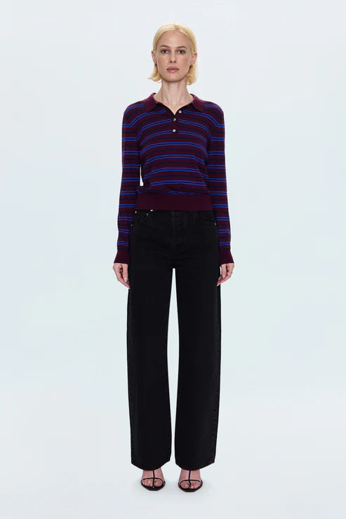 PISTOLA - WOMEN'S TATE HIGH RISE BOWED WIDE LEG PANT
