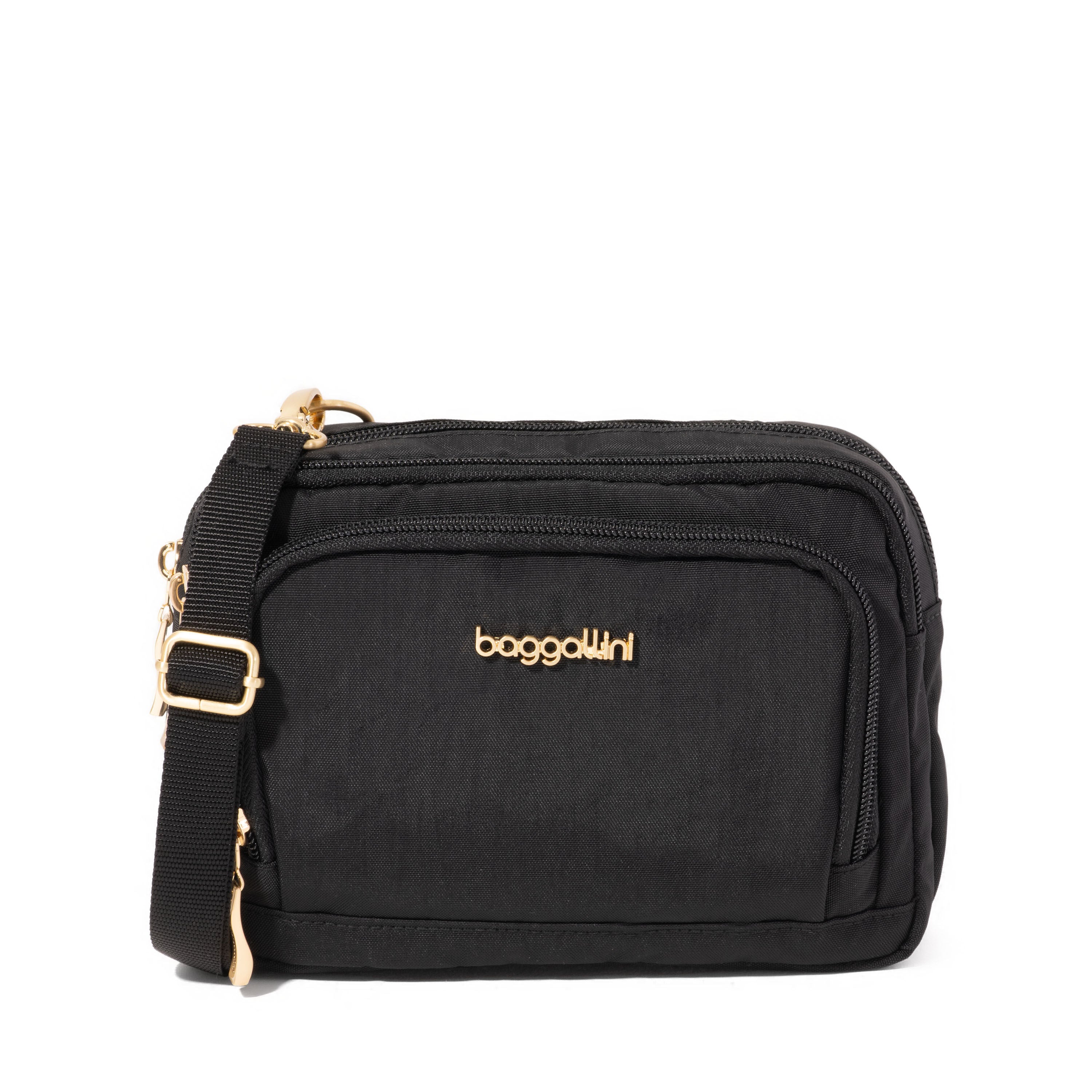 BAGGALLINI - TRIPLE ZIP WITH FRONT WALLET