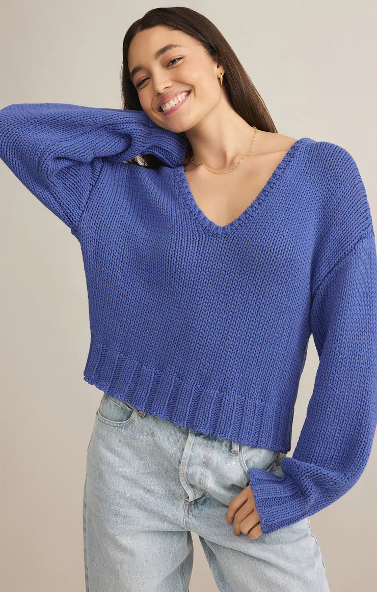 Z SUPPLY- WOMEN'S VIDA REVERSIBLE SWEATER