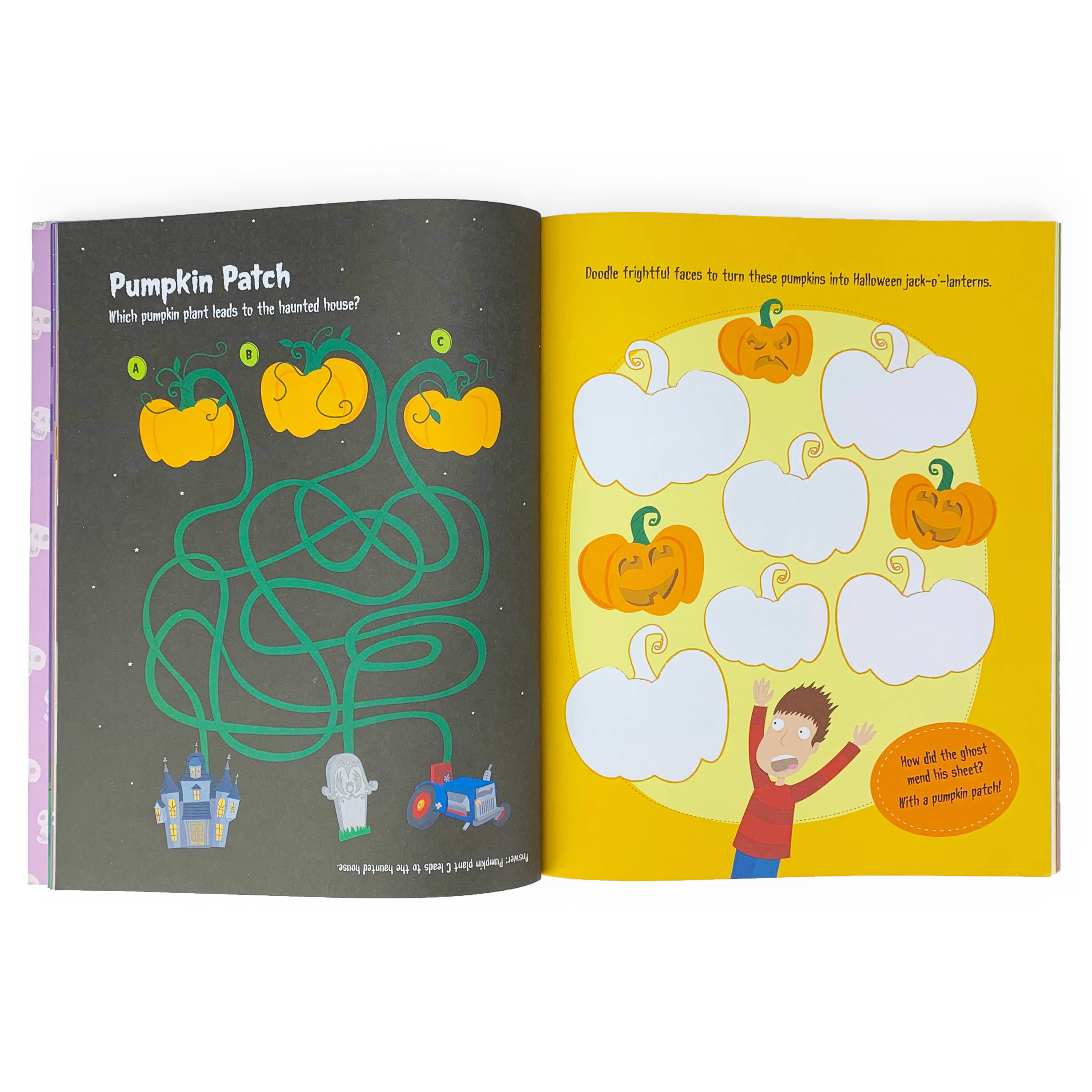 Totally Awesome 2000 Stickers Halloween Activity Book
