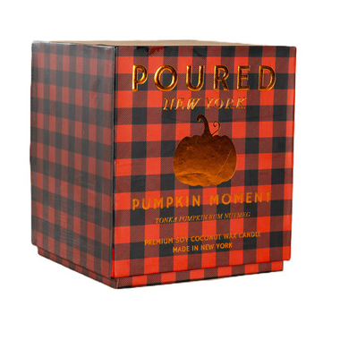 POURED NY - PUMPKIN MOMENT CANDLE