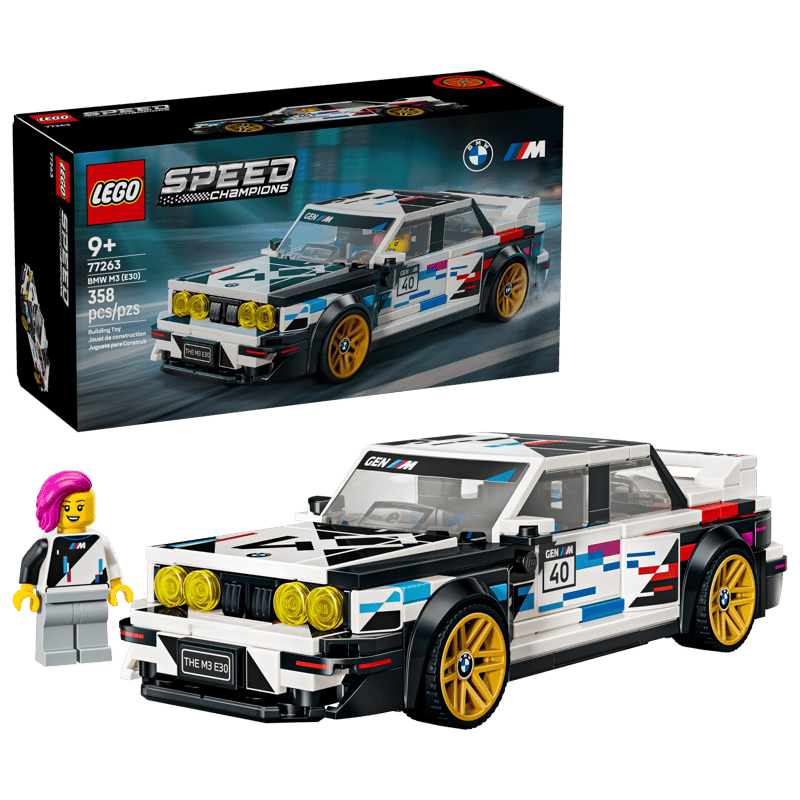 LEGO - 77263 - SPEED CHAMPIONS - BMW M3 (E30) - 358PCS - F26