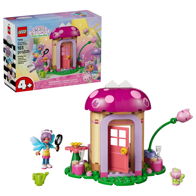 LEGO - 11212 - GABBY'S - KITTY FAIRY'S GARDEN HOUSE
- 103PCS - F26