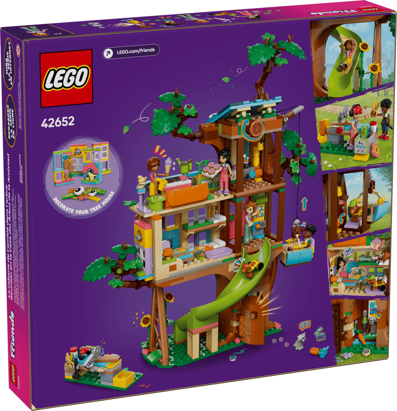 LEGO - 42652 - FRIENDS - FRIENDSHIP TREE HOUSE HANGOUT - 701PCS