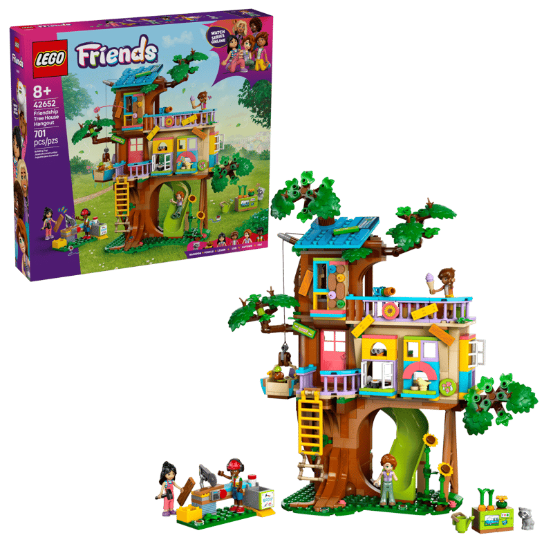 LEGO - 42652 - FRIENDS - FRIENDSHIP TREE HOUSE HANGOUT - 701PCS