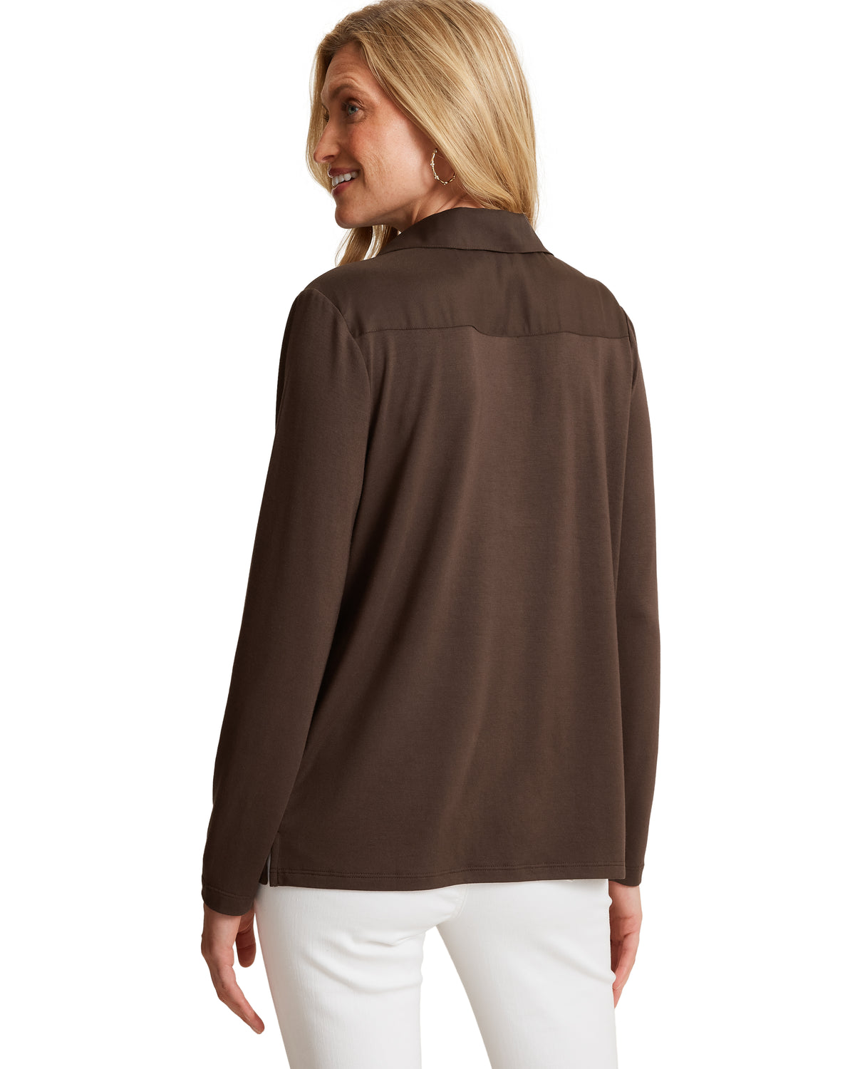 TOMMY BAHAMA - WOMEN'S KAUAI WOVEN TRIM SHIRT