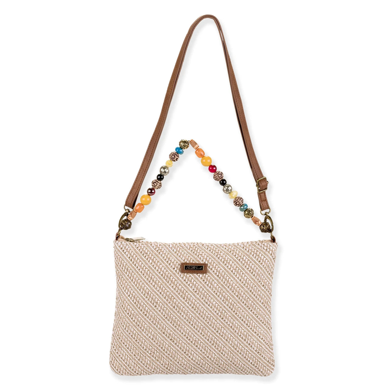 SUN 'N' SAND - CE6745 POLY STRAW CROSSBODY