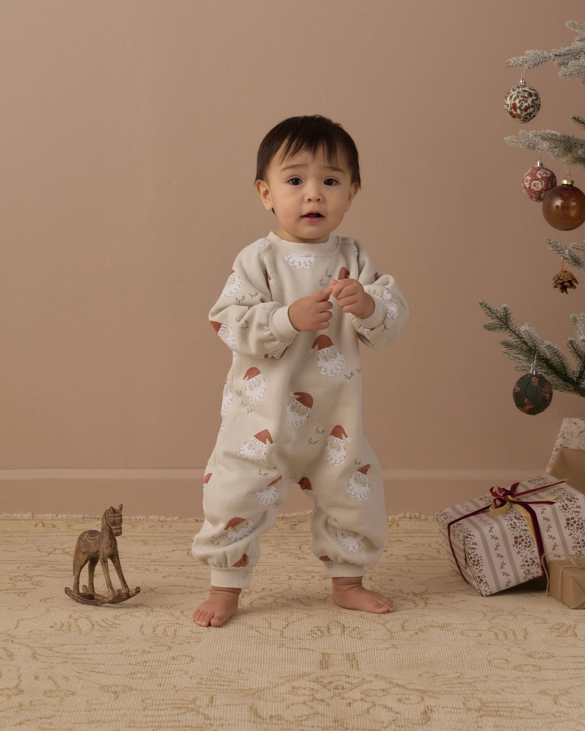RYLEE + CRU - RAGLAN SANTA JUMPSUIT
