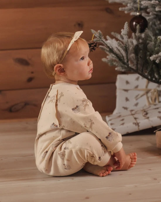 RYLEE + CRU - RAGLAN REINDEER JUMPSUIT