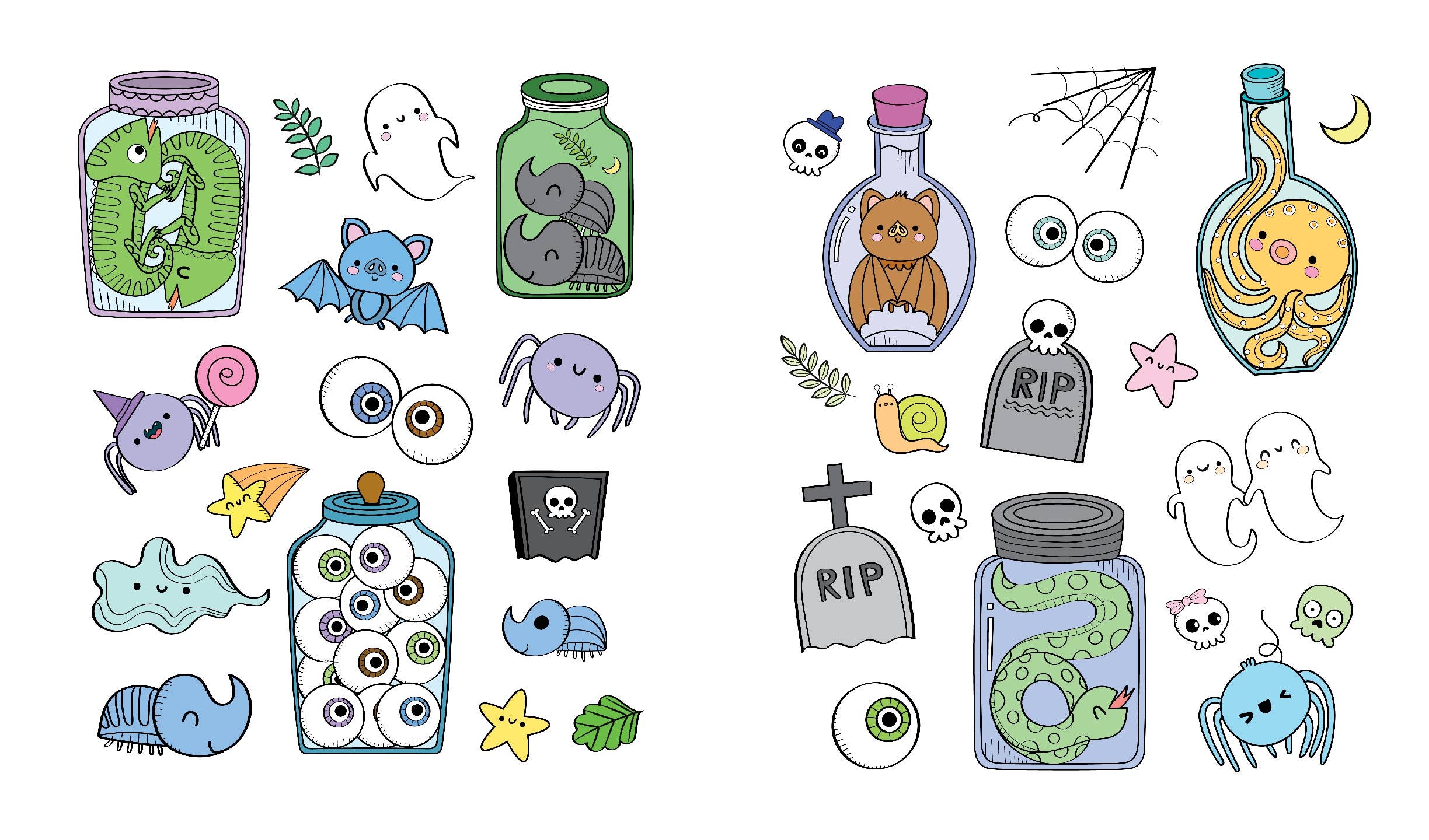 Stickertopia: Spoopy Stickers