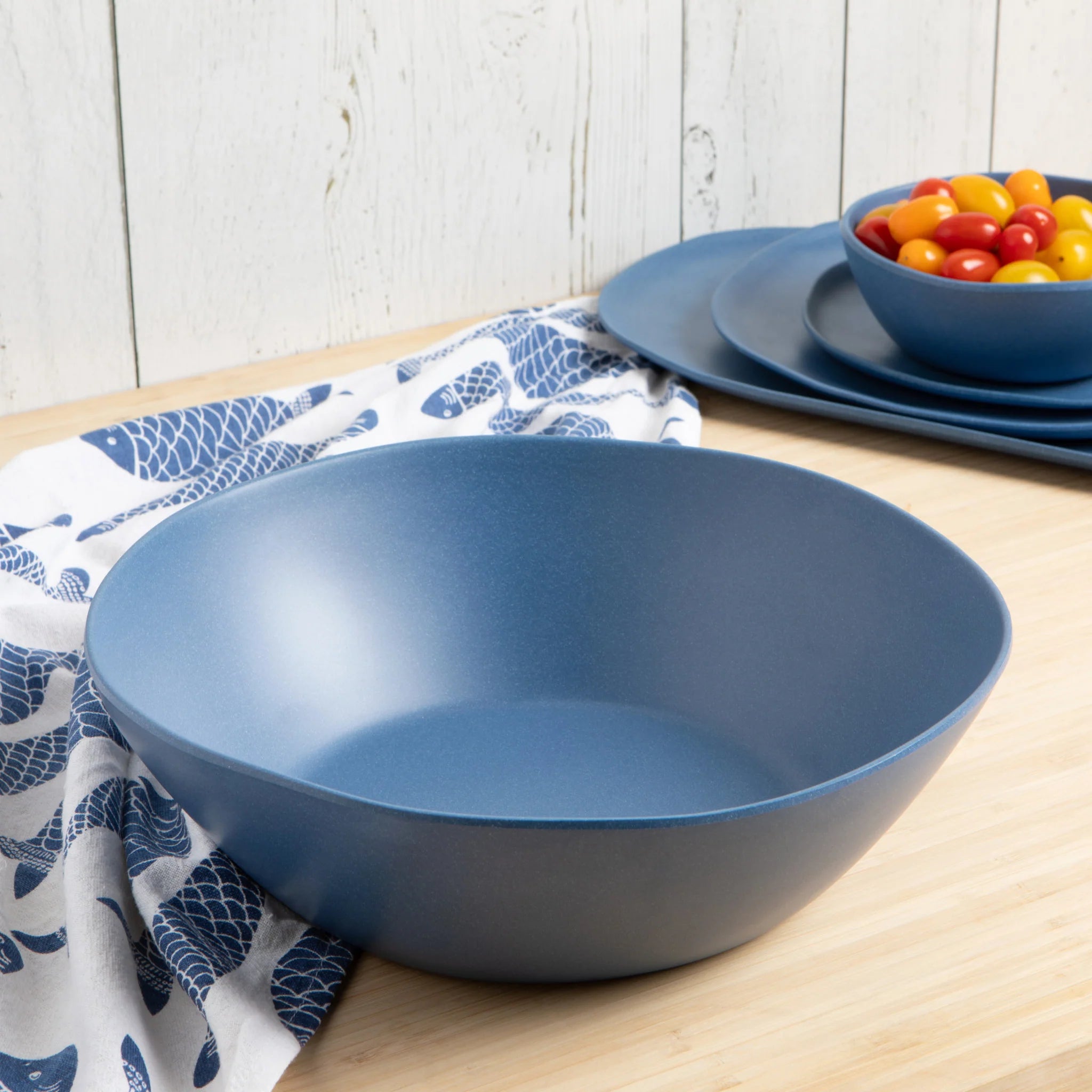 DANICA - BOWL SERVING FRESCO MARINE BLU