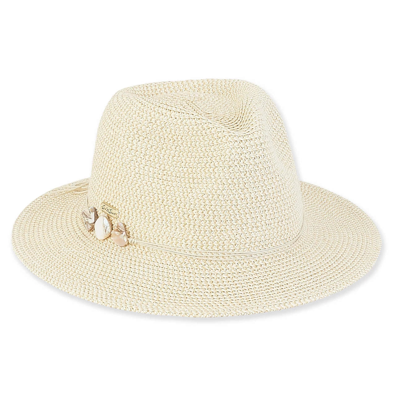 SUN 'N' SAND - HH2209 PAPER BRAID FEDORA