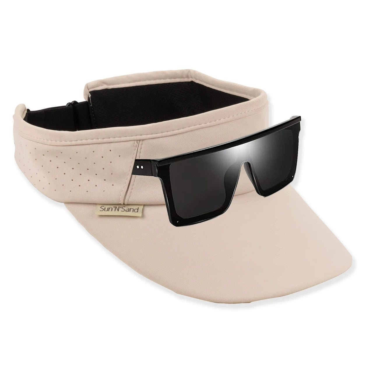 SUN 'N' SAND - HH3666 POLYESTER VISOR