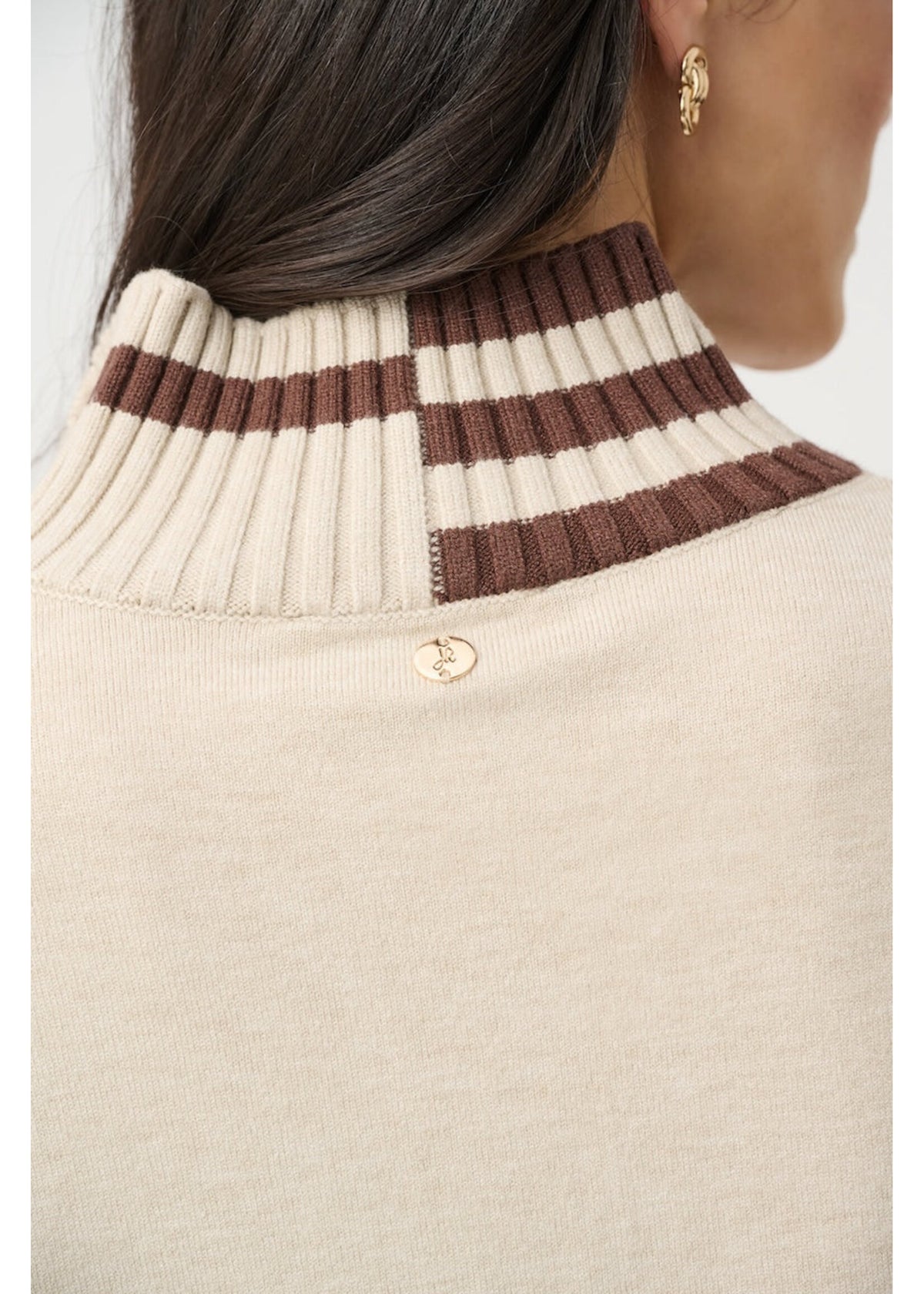 JOSEPH RIBKOFF - WOMEN'S 271902 MOCKNECK SWEATER