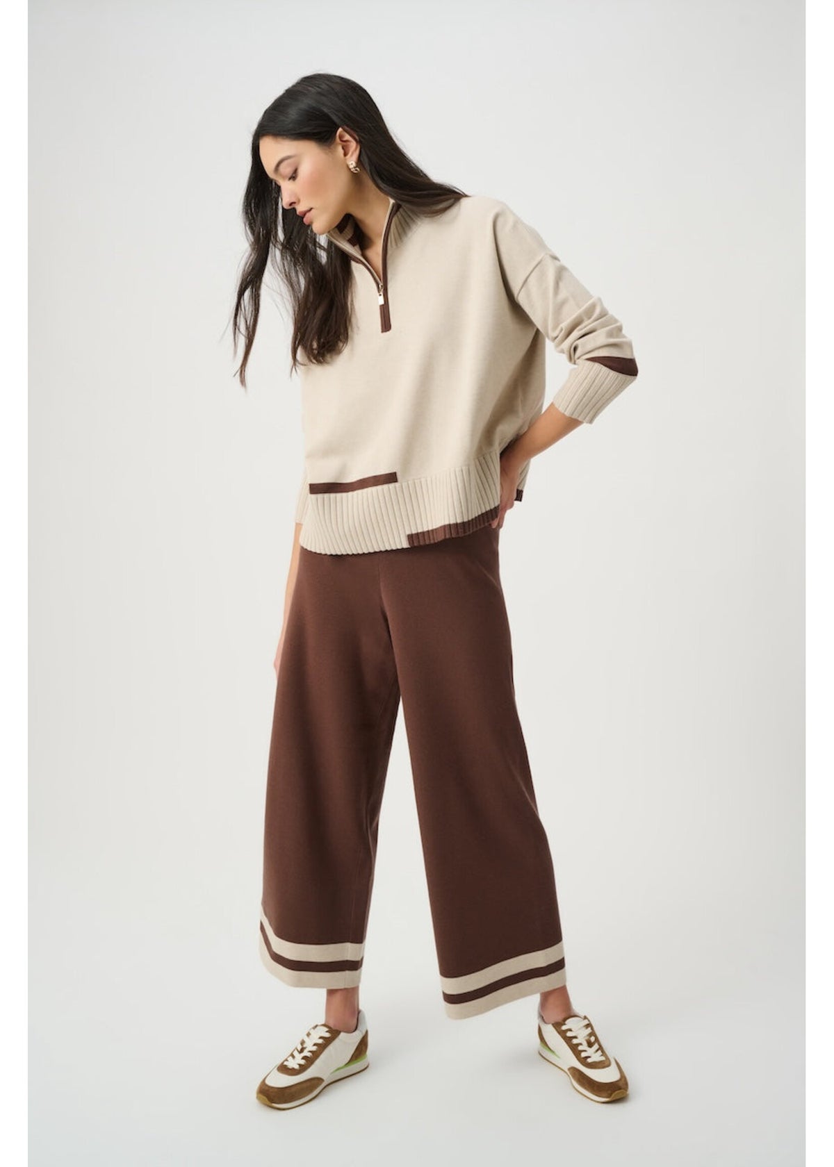 JOSEPH RIBKOFF - WOMEN'S 271902 MOCKNECK SWEATER