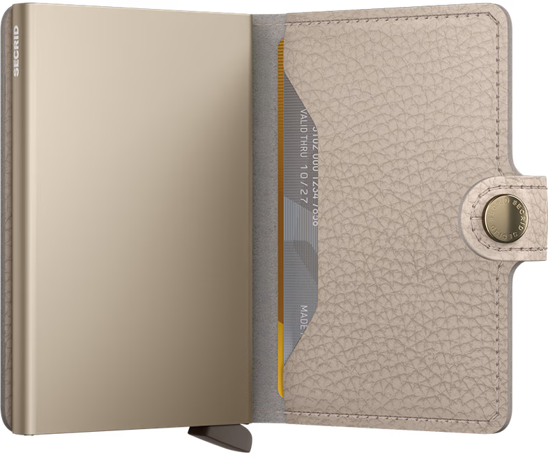 SECRID - MINI WALLET PEBBLE