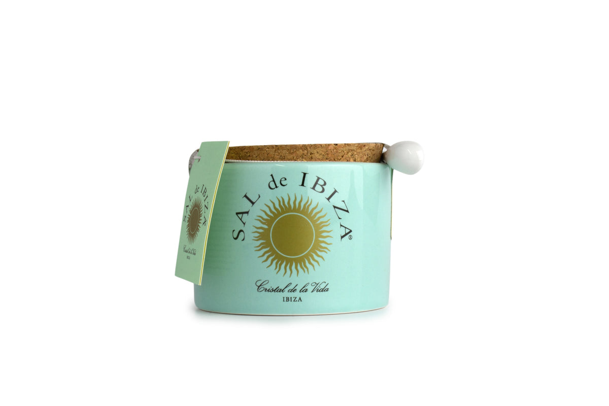 SAL DE IBIZA FLEUR DE SEL, CERAMIC POT