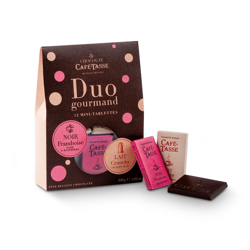 CAFE TASSE - DUO GIFT BOX CHOCOLATES