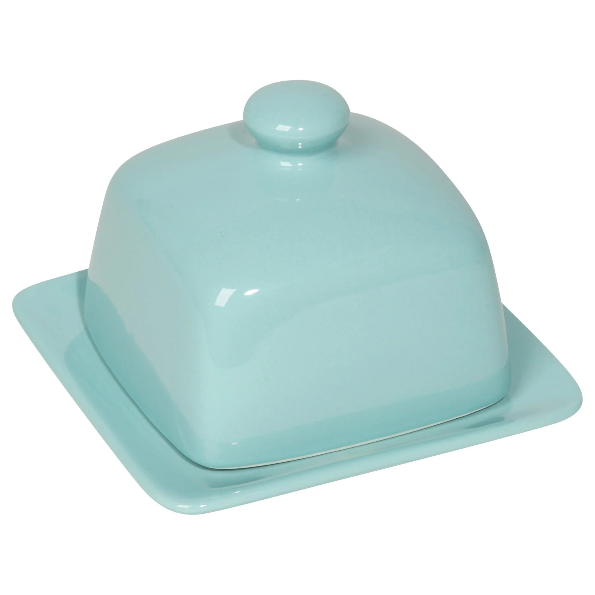 DANICA - EGGSHELL SQUARE BUTTER DISH