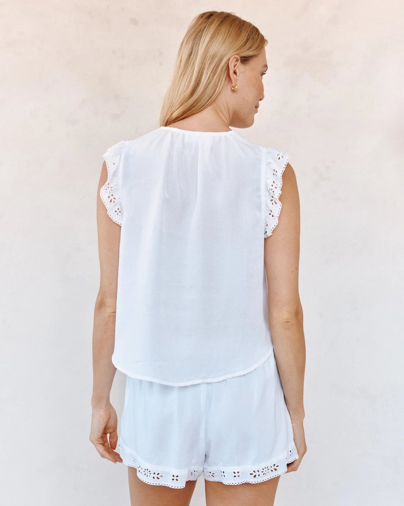 BELLA DAHL - WOMEN'S RUFFLE SLEEVE TOP
