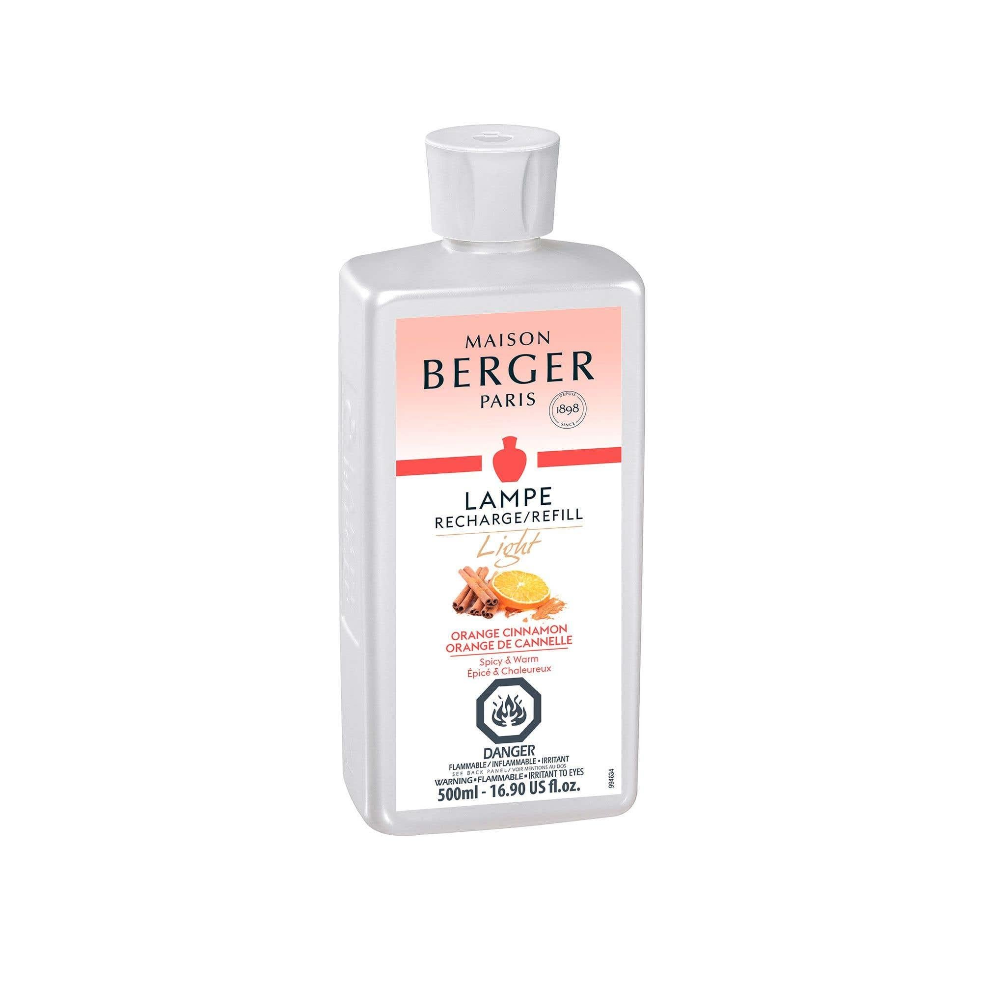 LAMPE BERGER- ORANGE CINNAMON LAMPE FUEL REFILL 500ML