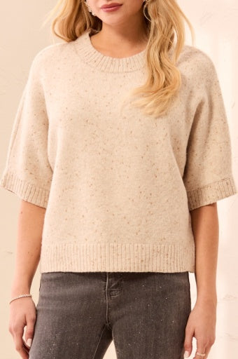 TRIBAL - LOFTY EXTENDED SLV SWEATER-H PASHMINA