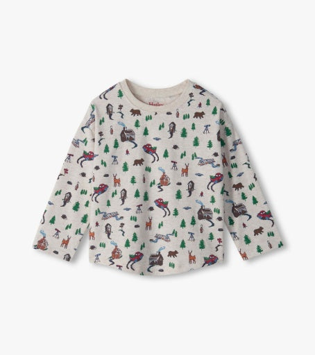 HATLEY - TODDLER FOREST ADVENTURE DROP SHOULDER TEE