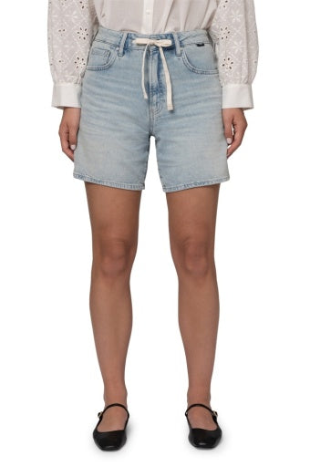 MAVI - NELLA SHORT Bleached LINEN DENIM