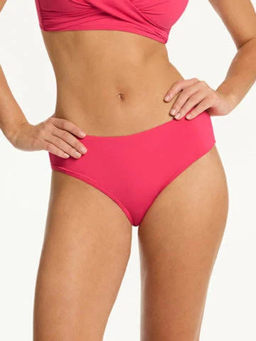 SEAFOLLY- WOMEN'S SEA DIVE HIGH CUT RIO SWIM BOTTOM