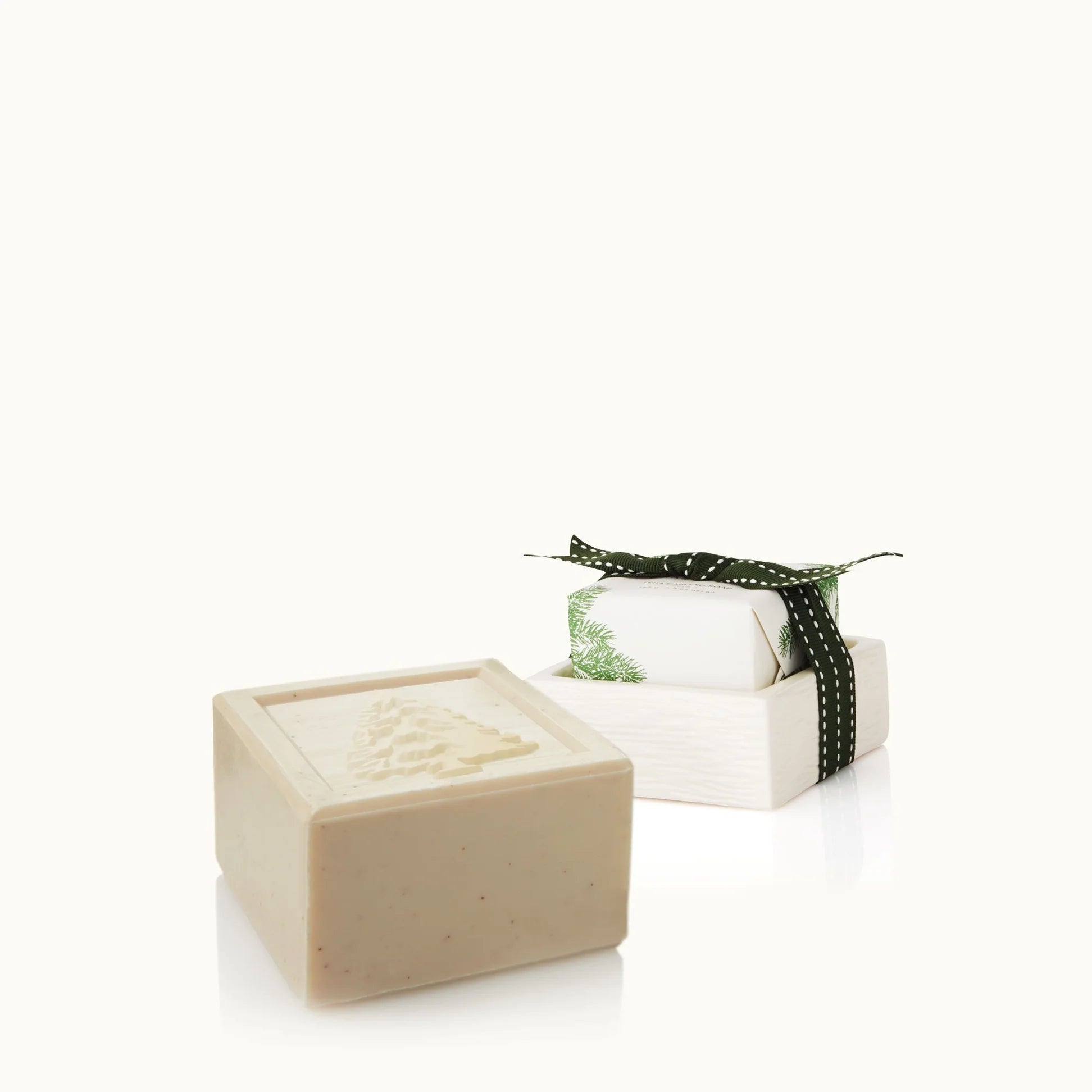 THYMES - FRASIER FIR BAR SOAP & DISH SET
