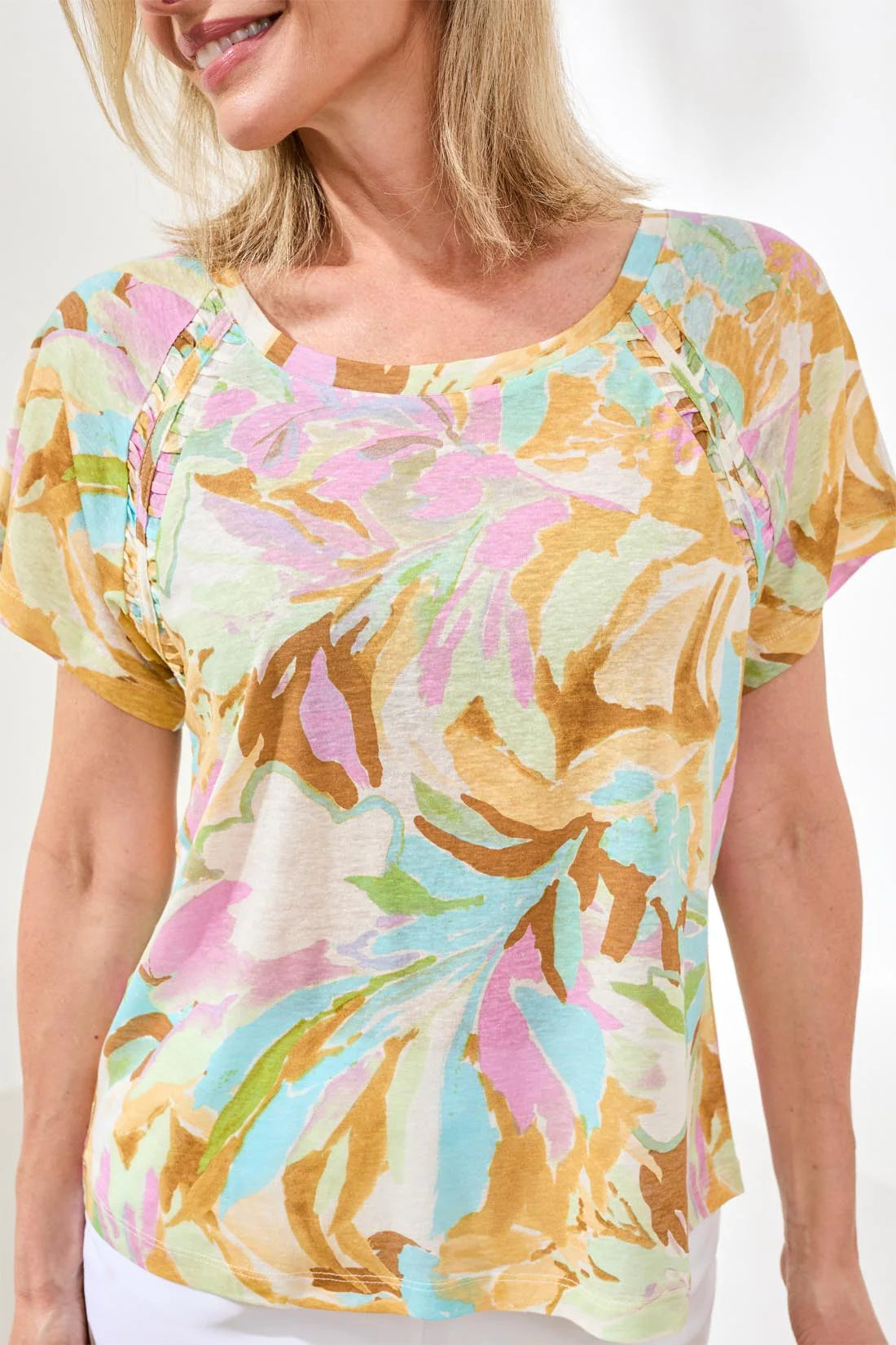 TRIBAL - WOMEN'S KNIT TOP 2435O-1557