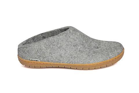 GLERUPS MEN'S RUBBER SOLE SLIP-ON SHOES