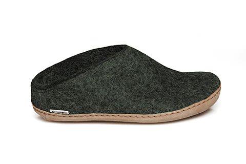 GLERUPS MEN'S RUBBER SOLE SLIP-ON SHOES